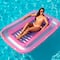 Swimline 6ft. Inflatable Pink & Purple Water Sports Pool Raft Lounger